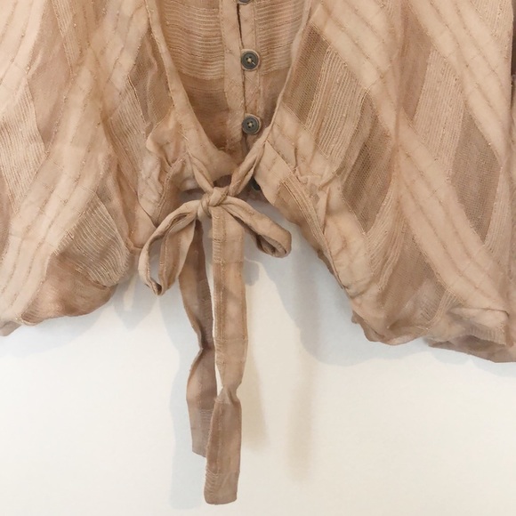 Urban Outfitters Dolman Kimono Blouse Crop - Picture 4 of 6